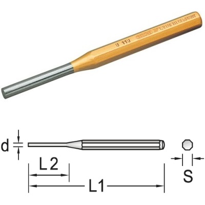 Gedore 119-1,5 Splinttreiber 1,5 mm