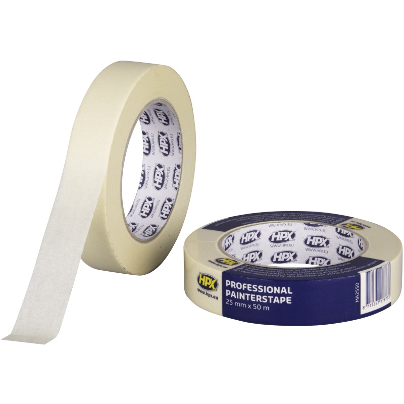 Master'in Access Masking Tape Cream 25mmx50m Solvent