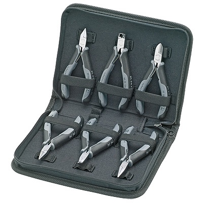 Knipex 00 20 17 Case for Electronics Pliers for working on electronic components