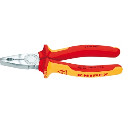 Knipex 03 06 160 Combination Pliers VDE, 160 mm