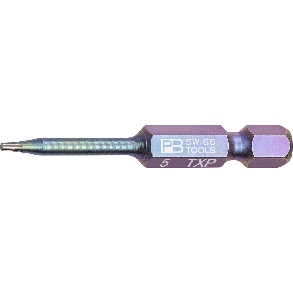 PB Swiss Tools E6.401/5 PrecisionBit Torx Plus, 50 mm lang, maat TXP5